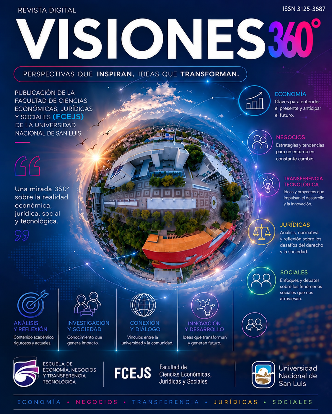 Visiones 360 – Edición Nº1 ISSN 3125-3687