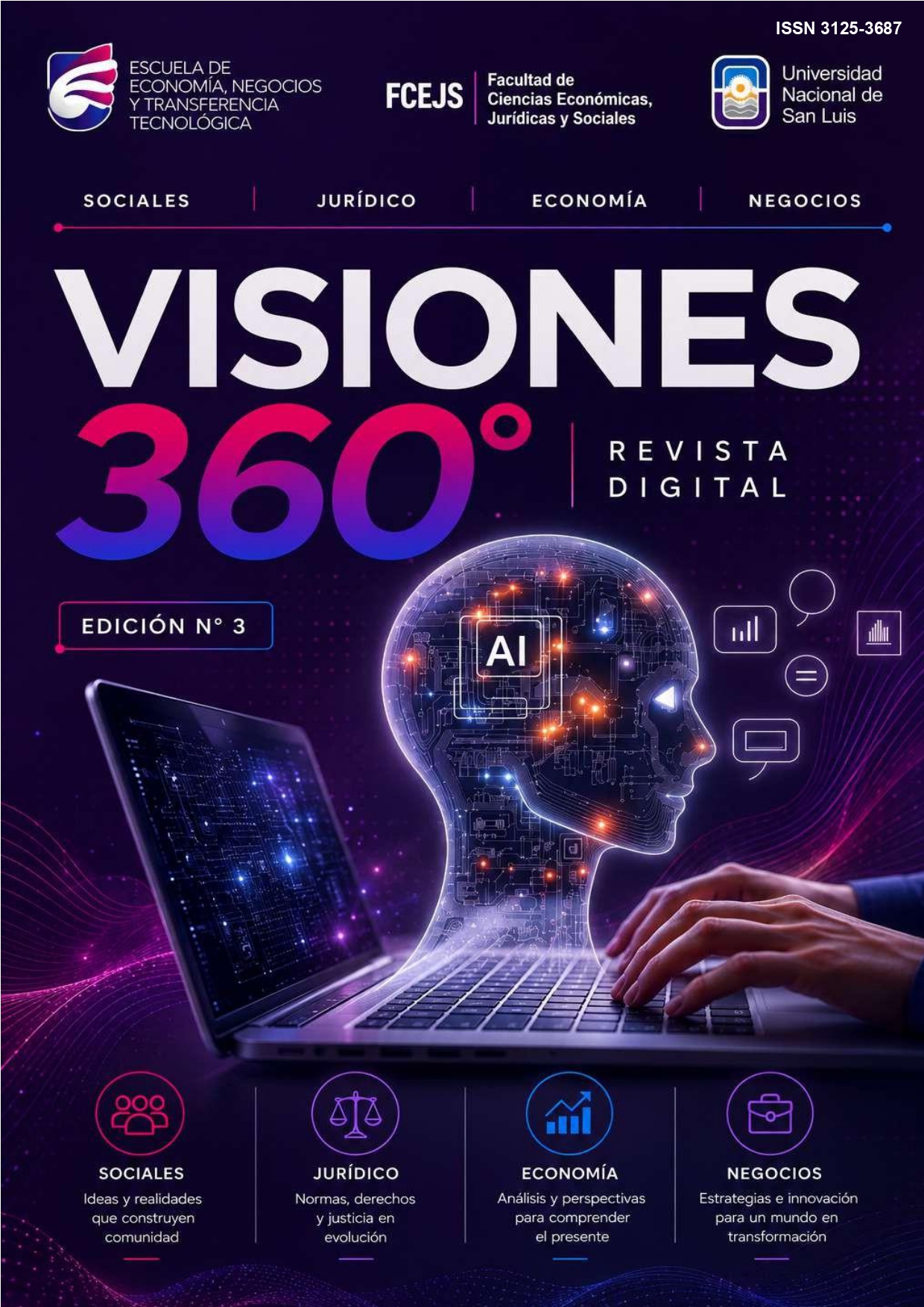 Visiones 360- Edición Nº3 ISSN 3125-3687