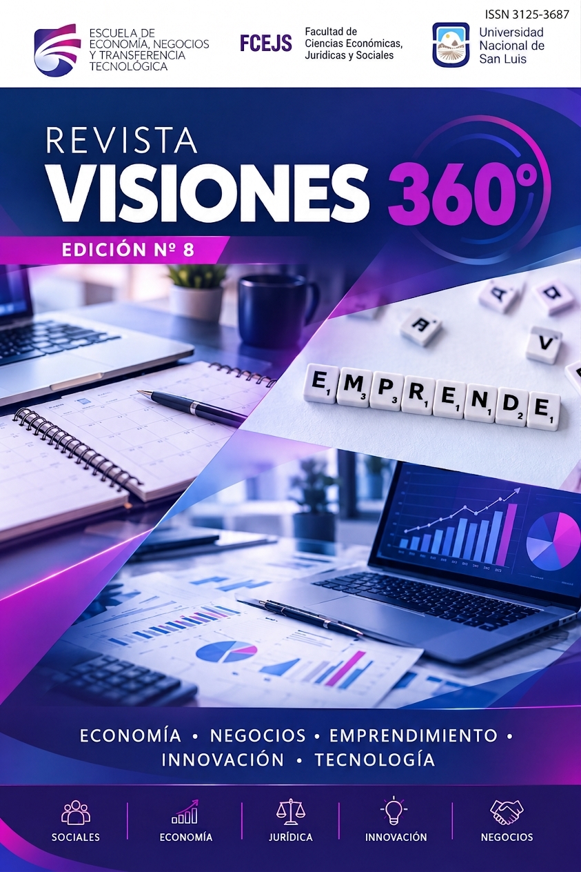 Visiones 360- Edición Nº8 ISSN 3125-3687