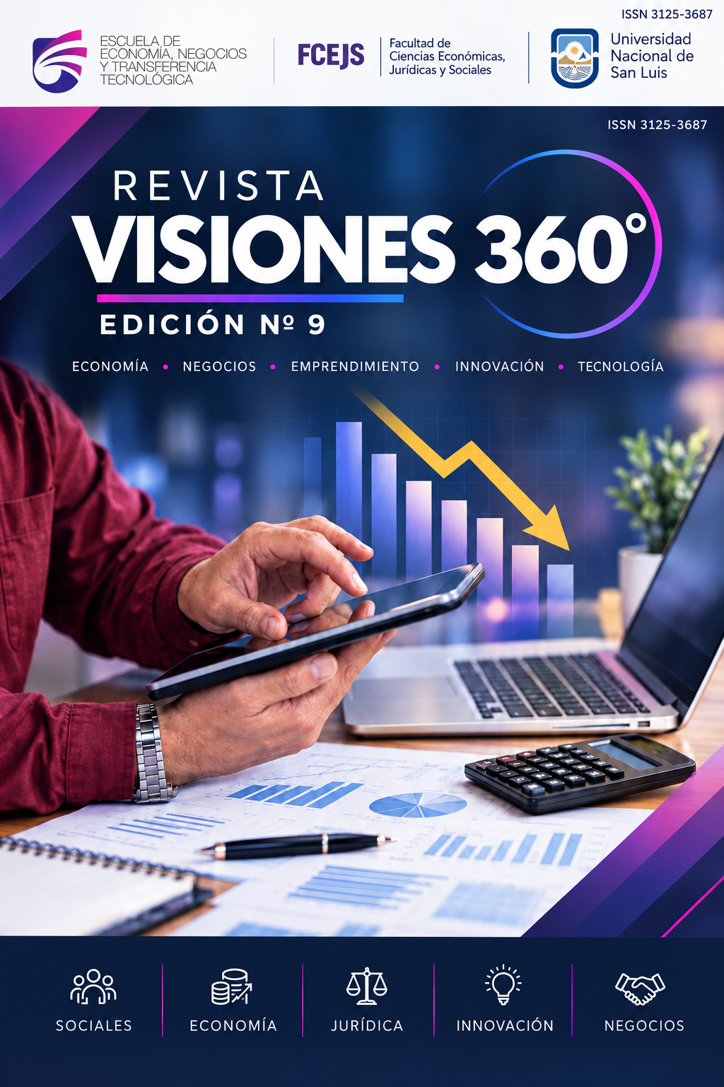 Visiones 360- Edición Nº9 ISSN 3125-3687