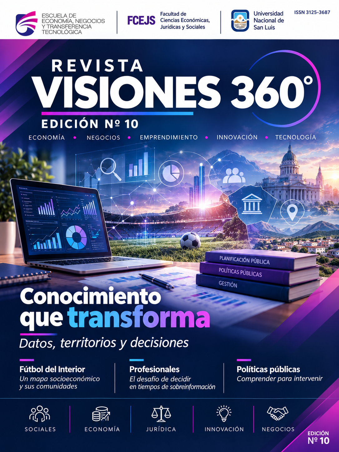 Visiones 360- Edición Nº10 ISSN 3125-3687